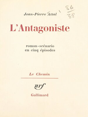 cover image of L'antagoniste